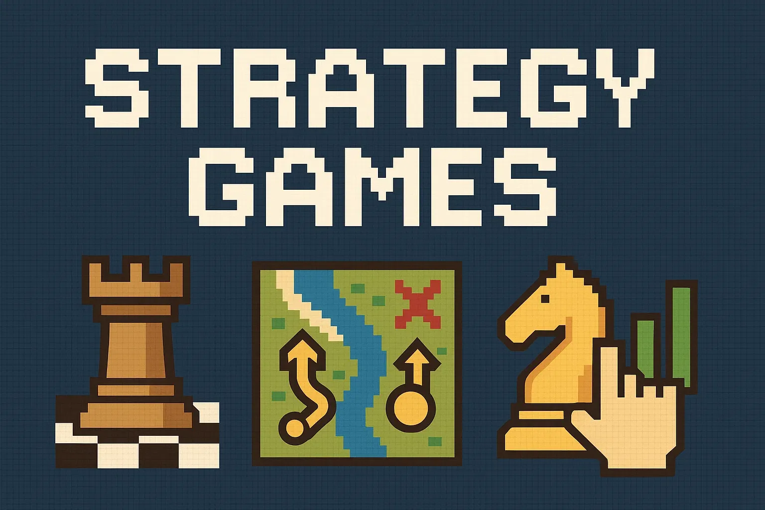 A thumbnail of a game that is called strategy games.