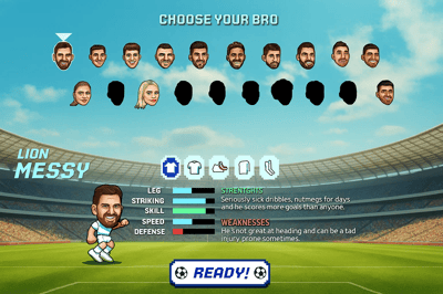 Soccer bros screenshots.
